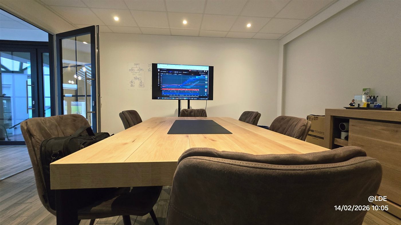 Salle de réunion du bureau Dynassur à Juprelle
